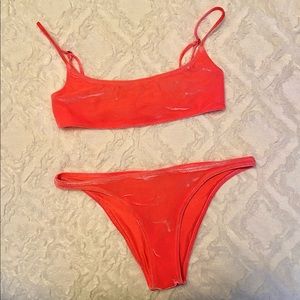 Triangl Pink Velvet Bikini
